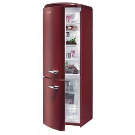 Kombination Kühlschrank mit Gefrierfach GORENJE Retro RK 60359 ENT rot