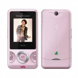 Handbuch für Handy SONY ERICSSON Walkman W205 (1232-6648) Rosa