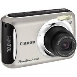 PDF-Handbuch downloadenDigitalkamera CANON Power Shot A495 Silber