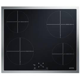 Induktionskochfeld GORENJE IT 606 AX Schwarz/Edelstahl/Glas