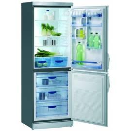 Kombination Kühlschränke mit Gefrierfach GORENJE RK 6333 E Edelstahl