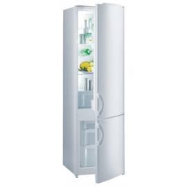 Handbuch für Kombination Kühlschrank / Gefrierschrank GORENJE, RK 40298 W