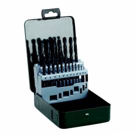 Legen Sie den Bohrer BOSCH Bohren in Metall 19pcs HSS-R schwarz