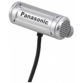 Mikrofon, PANASONIC RP-VC201E-S-silber-Mikrofon Bedienungsanleitung