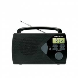 Radio HYUNDAI PR 200 schwarz Gebrauchsanweisung