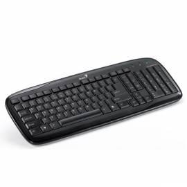GENIUS Slimstar 110 schwarz Tastatur (31300677112) schwarz