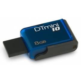 USB-flash-Disk KINGSTON Data Traveler DataTraveler Mini 10 (blau) (DTM10 / 8GB) blau