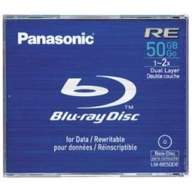 Mittlere PANASONIC Blu-Ray-Disk LM-BE50DE Aufnahme