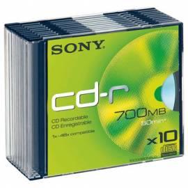 SONY Recording Media 10CDQ80NSLD