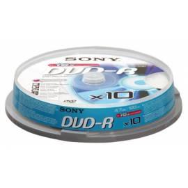 Aufzeichnungsmedium SONY DVD-R Disk-10DMR47BSP