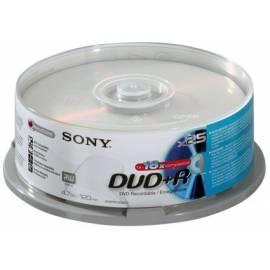 Aufzeichnungsmedium SONY DVD + R Disk-25DPR120BSP
