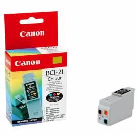 Tinte Patrone CANON BCI-21 c (0955A350) rot/blau/gelb - Anleitung