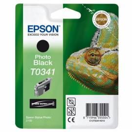 Tinte Nachfüllen EPSON T0341, 17ml schwarz (C13T03414010)