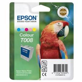 Bedienungsanleitung für Tinte Nachfüllen EPSON T008, 46ml (C13T00840110) rot/blau/gelb