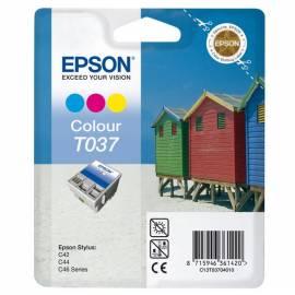 Handbuch für Tinte Nachfüllen EPSON T037, 25 ml (C13T03704010) rot/blau/gelb