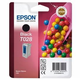 Tinte Nachfüllen EPSON T028, 17ml (C13T02840110) schwarz