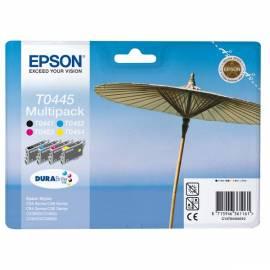 Datasheet Tinte Nachfüllen EPSON T0445, 4 x 8 ml (C13T04454010) schwarz/rot/blau/gelb