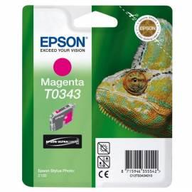 Bedienungshandbuch Tinte EPSON T0343, 17ml (C13T03434010) rot