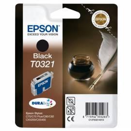 Tinte Nachfüllen EPSON T0321, 33ml (C13T03214010) schwarz