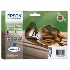 Tinte Refill EPSON T0432, 3 x 13ml, 1 x 29ml (C13T04324010) schwarz/rot/blau/gelb Bedienungsanleitung