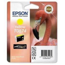 Bedienungsanleitung für Tinte Refill EPSON T0874, 11 ml, AM (C13T08744020) gelb