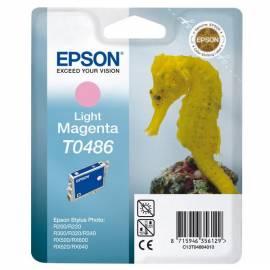 Bedienungshandbuch Tinte Nachfüllen EPSON T0486, 13ml (C13T04864010) Rosa