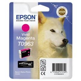 Tinte EPSON T0963, 13ml (C13T09634020) rot Gebrauchsanweisung