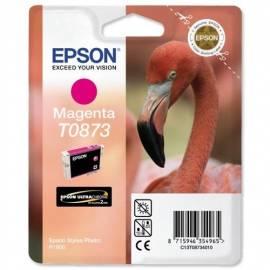 Bedienungsanleitung für Tinte EPSON T0873, 11ml (C13T08734020) rot