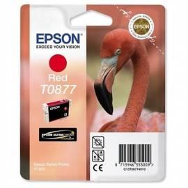 Datasheet Tinte EPSON T0877, 11ml (C13T08774020) rot