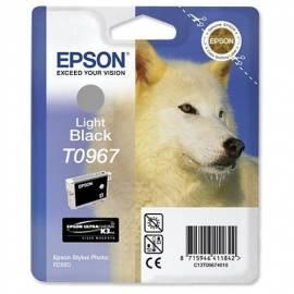 Tinte Nachfüllen EPSON T0967, 13ml (C13T09674020) grau Bedienungsanleitung