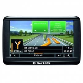 Navigationssystem GPS NAVIGON 40 Easy CE schwarz
