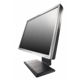 Monitor, HP LP2065 (EF227A4 # ABB) schwarz/silber