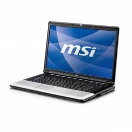 MSI CR720 Notebook-043XCZ schwarz Gebrauchsanweisung