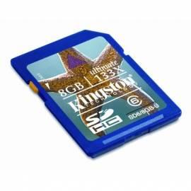 Speicher-Karte KINGSTON 8 GB SDHC Klasse 6 Ultimate Flash-Karte (SD6 / 8GB-U)