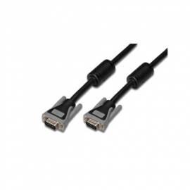 Bedienungshandbuch DIGITUS XGA Kabel Anschluß Kabel AWG28, 3 m/grau (DK-113044) schwarz/grau