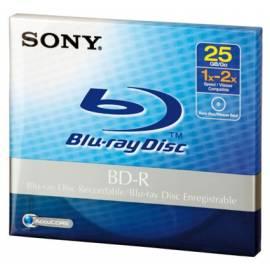 Benutzerhandbuch für Aufzeichnungsmedium SONY Blu-Ray-Disk BNR25A