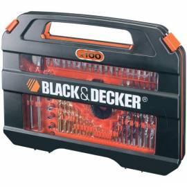 Werkzeug set BLACK-DECKER-A7154 schwarz/silber