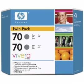 Refill HP 70 130 ml Tinte, 2 *, 2 Pack (CB341A) grau