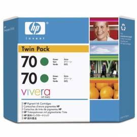 Refill HP 70 130 ml Tinte, 2 *, 2 pack (CB348A) grün Gebrauchsanweisung