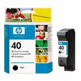 Datasheet Tinte Patrone HP 40, 42ml, 1100 Seiten (51640AE) schwarz