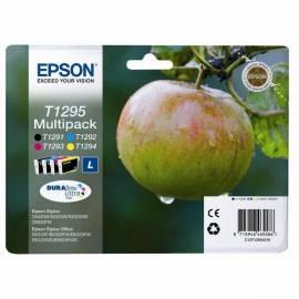 Tinte Nachfüllen EPSON T1295, 32, 2 ml (C13T12954010) schwarz/rot/blau/gelb