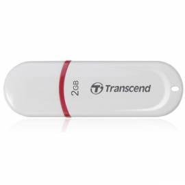 USB-flash-Disk TRANSCEND JetFlash 330 2GB, USB 2.0 (TS2GJF330) weiß/rot - Anleitung