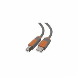 PC Kabel BELKIN USB A / B, 1, 8m, Gold-Serie (CU1000vuk06-G)