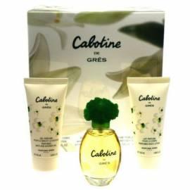 Cabotine GRES Toilette Wasser 100 ml + 50 ml Bodylotion + 200 ml Duschgel Bedienungsanleitung