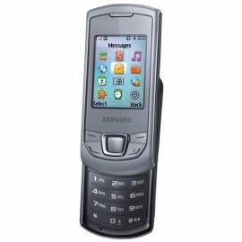 Handy SAMSUNG E2550 Monte Silber