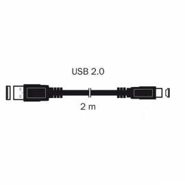 Kabel BEN elektronische SB 2.0 A Kon. / Mini USB 2, 0m (S3703)