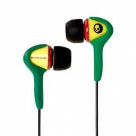 Benutzerhandbuch für Kopfhörer Skullcandy 23006800, Smokin'' Bud Rasta