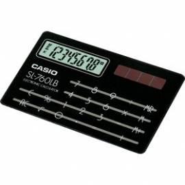 Taschenrechner CASIO SL-760LB/LU schwarz