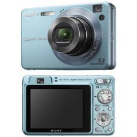 Kamera Sony DSCW120L.CEE9 blau Bedienungsanleitung