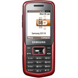 Handy SAMSUNG S3110 rot rot Farbe